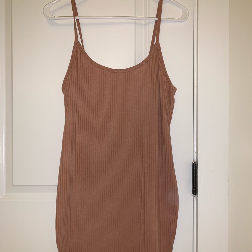 Mauve bodycon dress